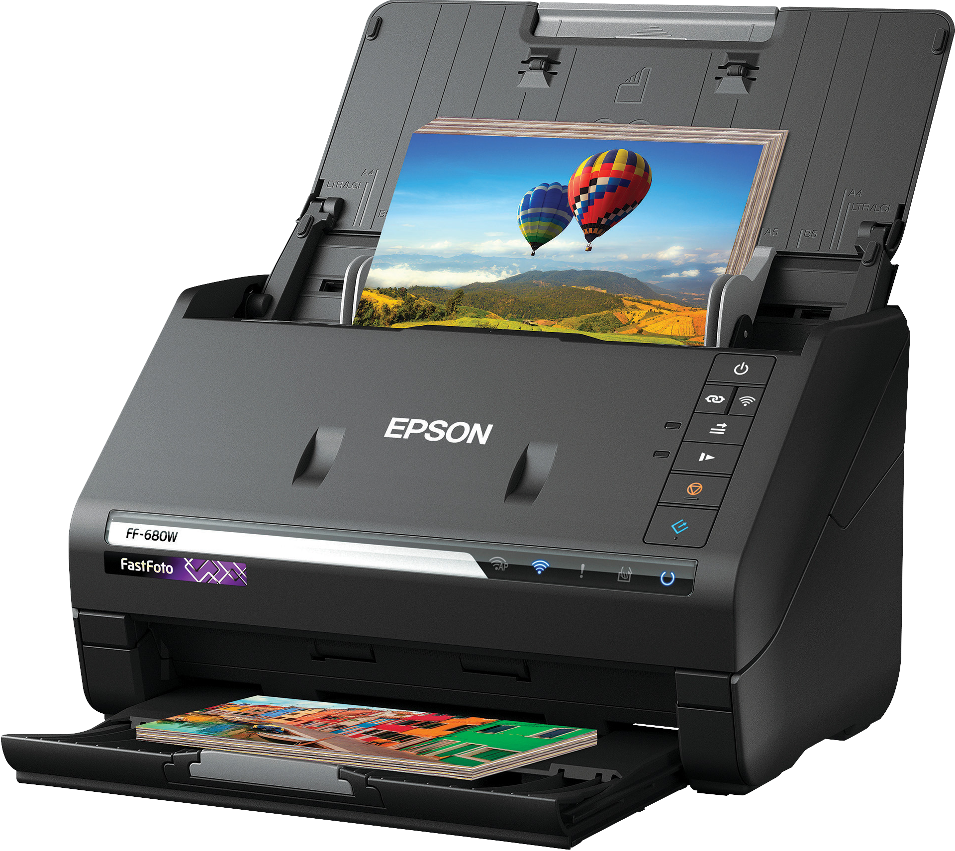 EPSON FastFoto FF-680W ドキュメントスキャナー FastFoto FF-680W Wireless High-speed Photo Scanning System
